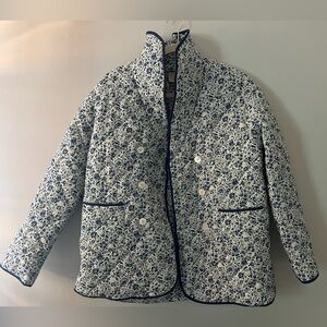 Tuckernuck Patterned Quilted Jacket xs NWT
